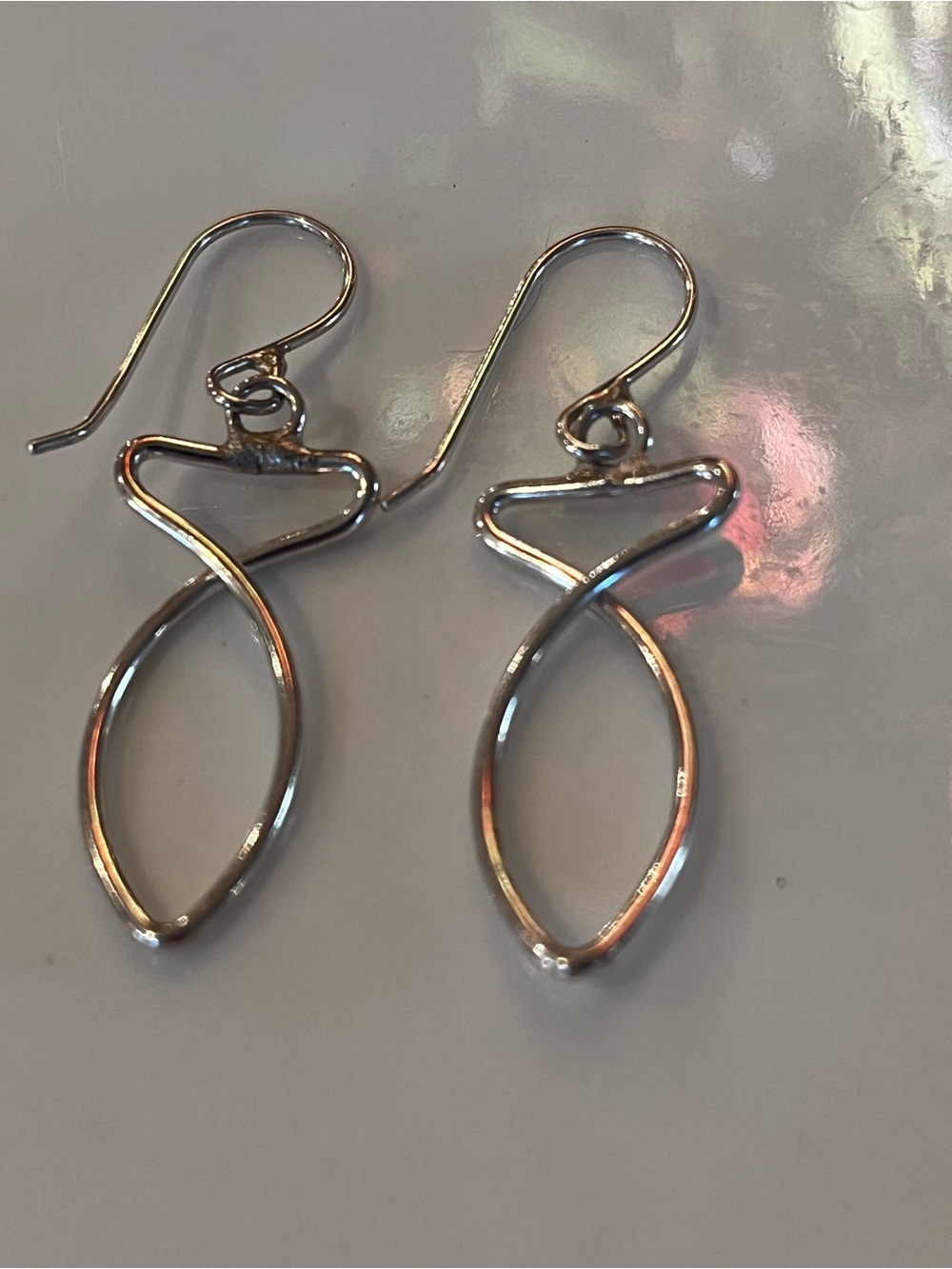 Elegant Sterling Silver Ichthus Christian Fish Earrings - Women's Jewelry - Picture 5 of 6